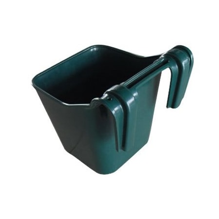 Qingdao Huatian Hand Truck MR 12QT GRN Feed Bucket MR12QP/HFB-DRKGRN